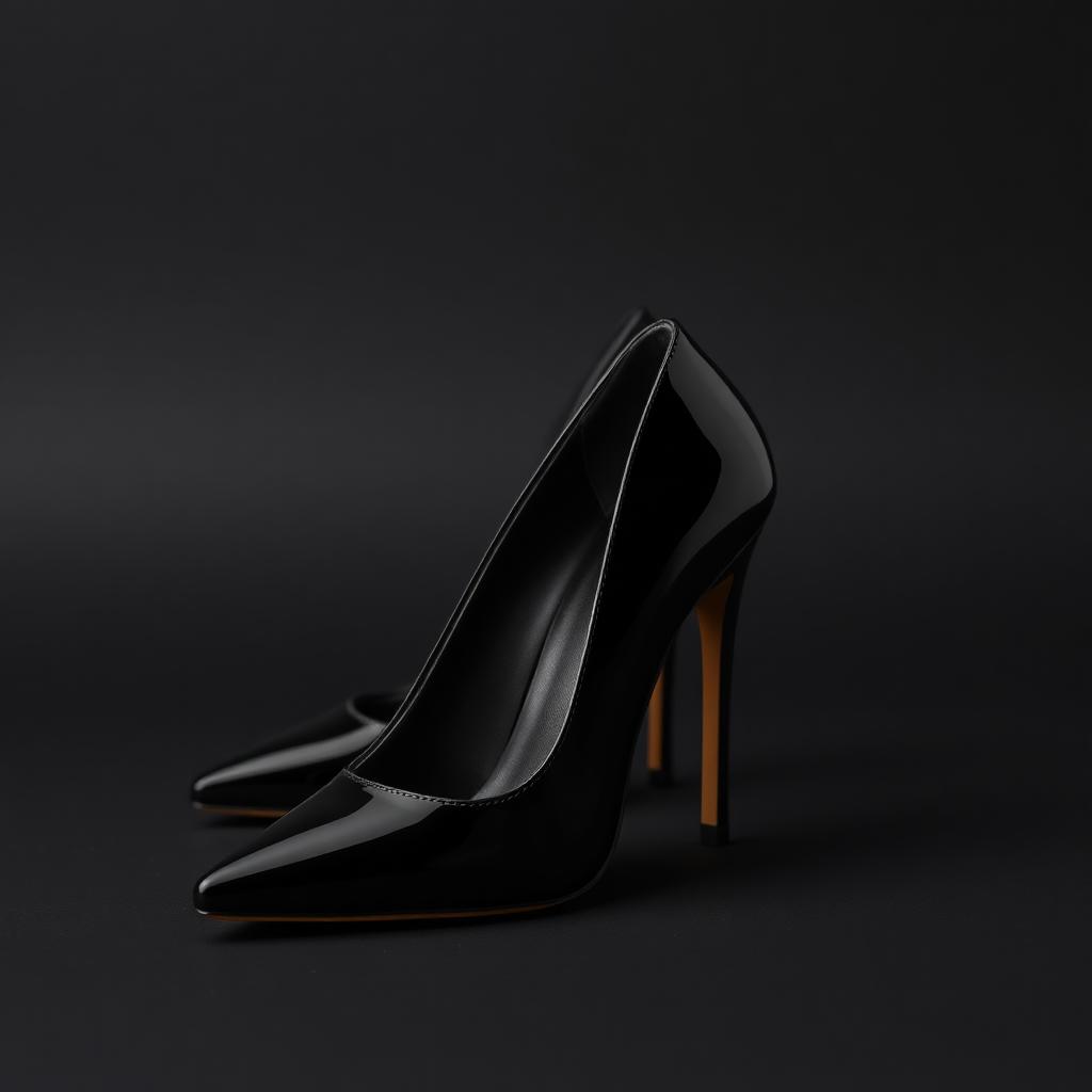 Noir Stiletto Heels